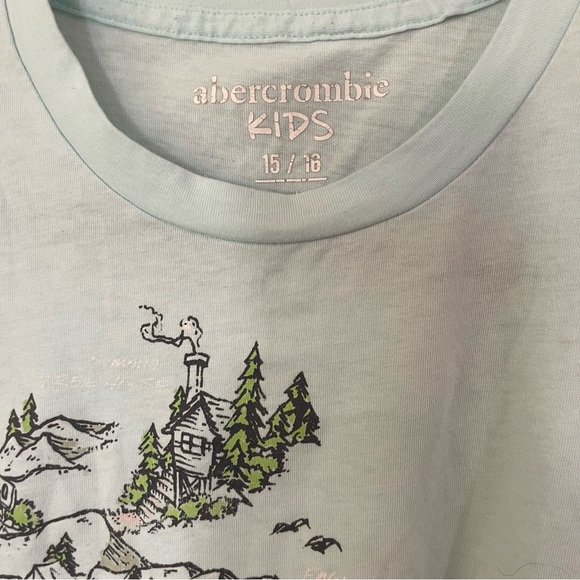 Abercrombie Kids Outdoor Moose T-shirt Size 15/16 - Picture 2 of 2